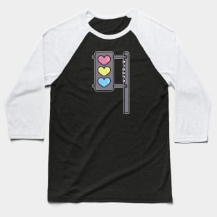 Pan Traffic Rights Baseball T-Shirt